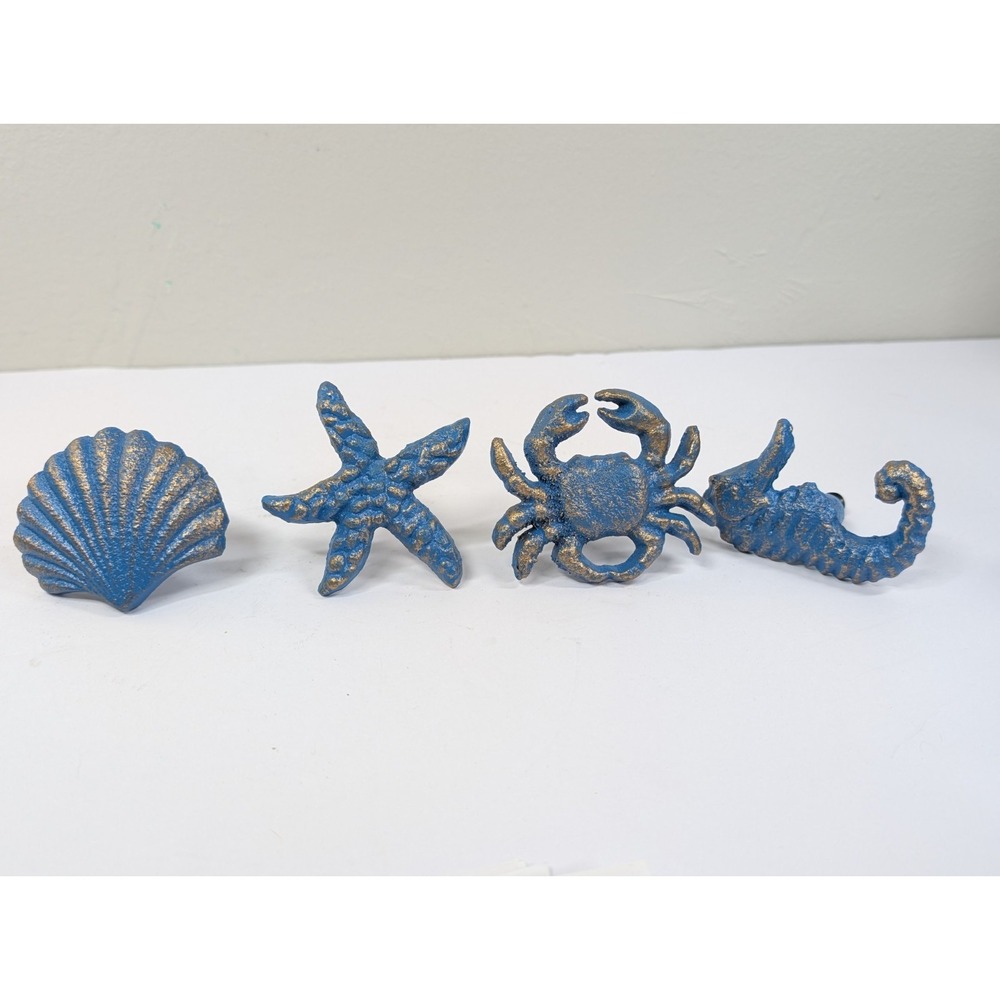 Merchware Nautical Cast Iron Drawer Pulls Set Of Four